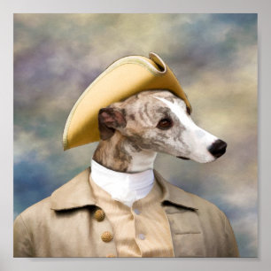 Whippet gentlemantryck poster