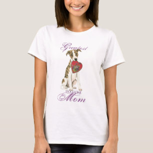 Whippet hjärtamamma t-shirt