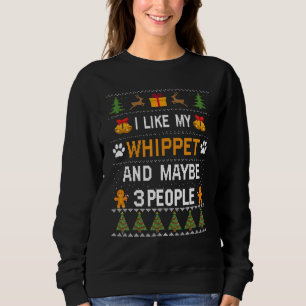 Whippet Hundägare Whippet Fult Jultröja T Shirt