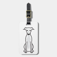 Whippet hundtecknad