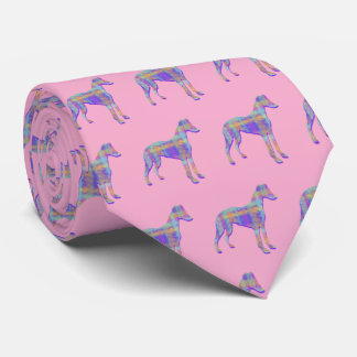 Whippet Italian Greyhound Hund Silhuett Pastell Pk Slips