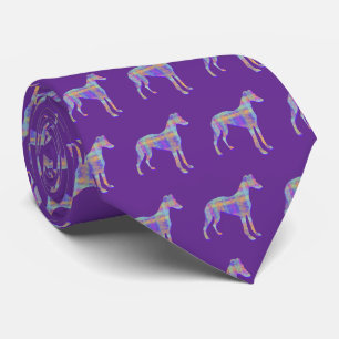 Whippet Italian Greyhound Hund Silhuett Pastell Pp Slips