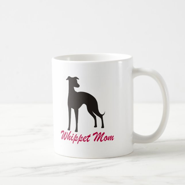 Whippet mamma kaffemugg (Höger)