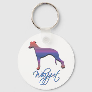 Whippet nyckelring