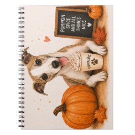 Whippet Pumpkin Spice Anteckningsbok