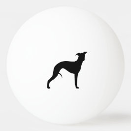 Whippet Silhouette Pingisboll