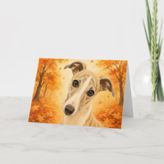 Whippet Välkomstkort Kort