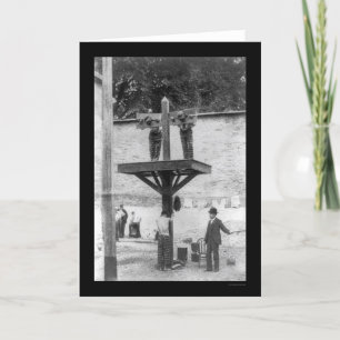 Whipping Post i Delaware 1907 Kort