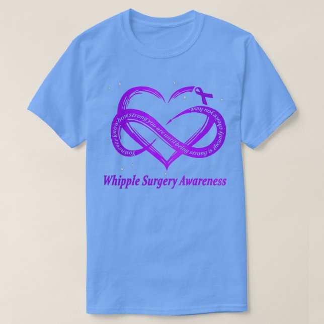 Whipple Surgery Warrior  T Shirt (Design framsida)