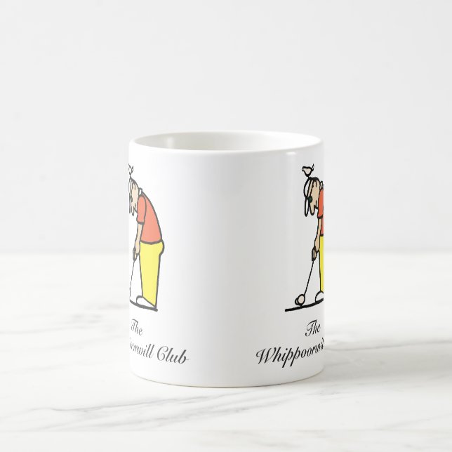 Whippoorwill & golfaremugg kaffemugg (Center)