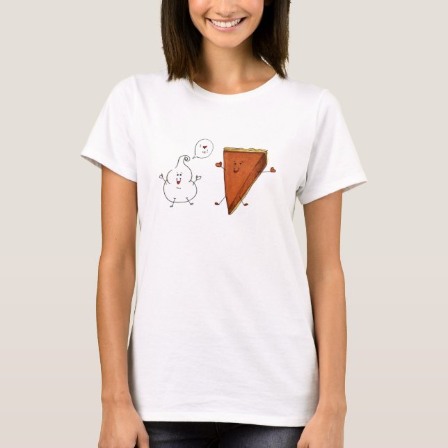 Whippy & pumpapajkvinna utslagsplats tee shirt (Framsida)