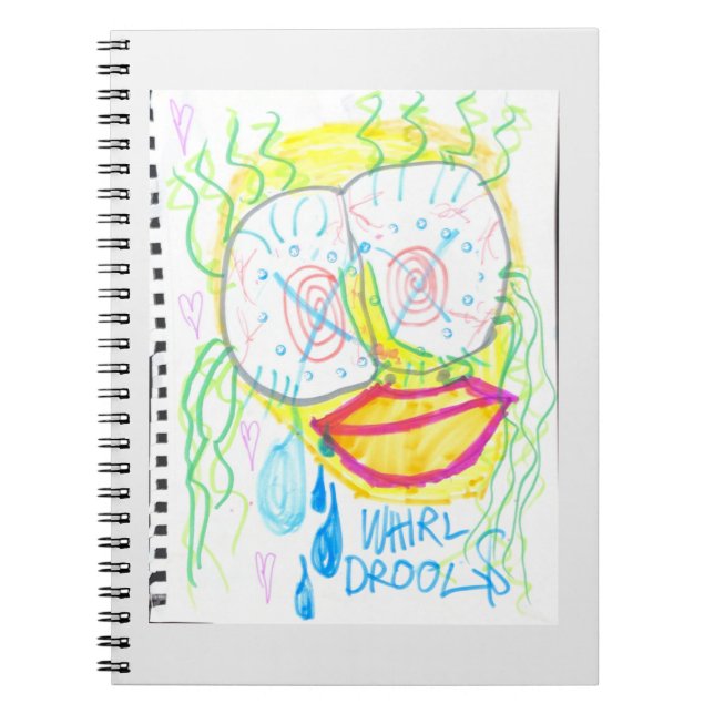 "WHiRL-DROOL$" av thaddeus & crimson's Adam Moyer Anteckningsbok (Framsidan)