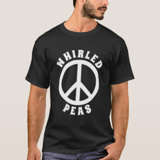 Whirled Peas World Peace Peace Symbol T Shirt