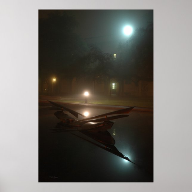 Whirling Blades med döden Poster (Framsidan)