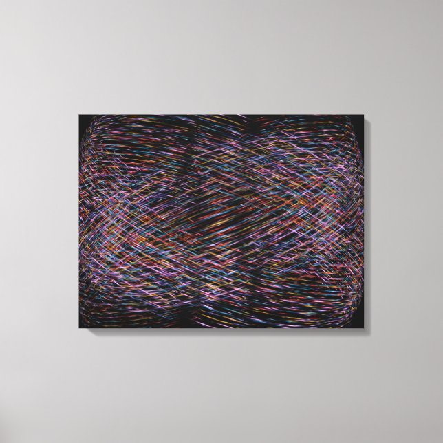 Whirling Dervish Wrapped Canvas (Framsida)