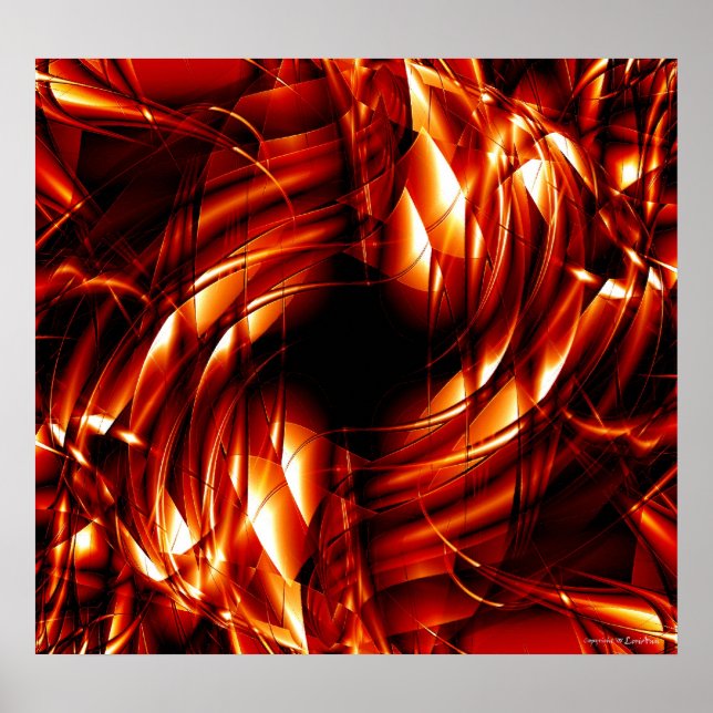 Whirling Fire Poster (Framsidan)