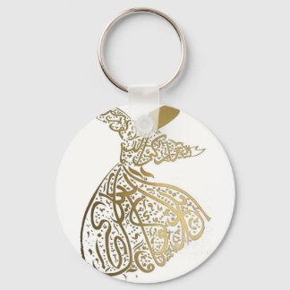 Whirling Sufi Dervish Nyckelring