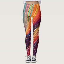 Whirlpool-Abstrakt Leggings