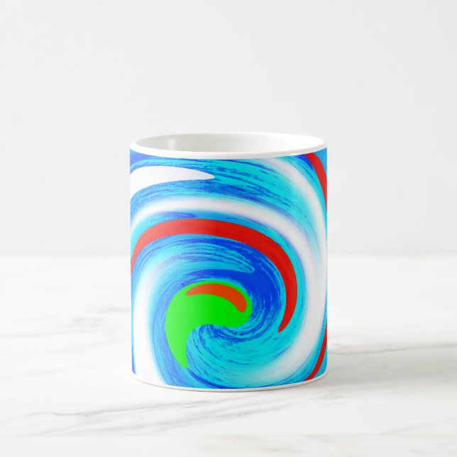 Whirlpool art kaffemugg (Center)