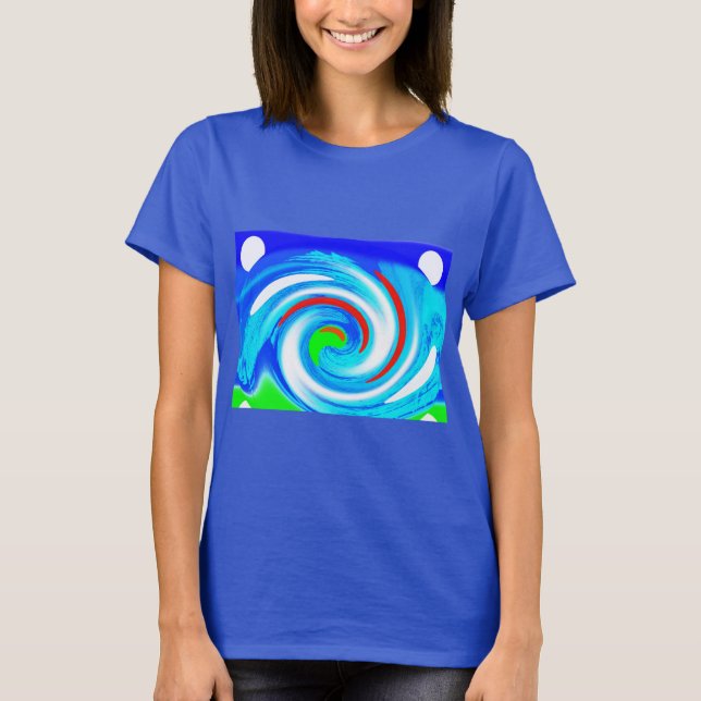 Whirlpool art mode t shirt (Framsida)