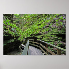 Whirlpool Chambers Witches Gulch Wisconsin Dell Poster
