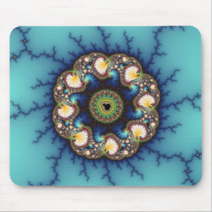 Whirlpool - Fractal Mousepad Musmatta