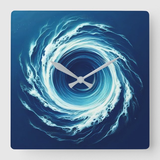 whirlpool fyrkantig klocka (Framsida)