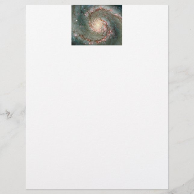 Whirlpool galaxy (Framsida)