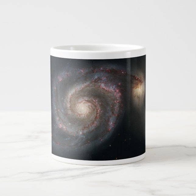 Whirlpool Galaxy M51 & Assion Space Jumbo Mugg (Framsidan)