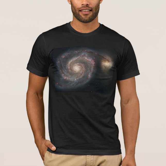 Whirlpool Galaxy M51 & Assion Space T Shirt (Framsida)
