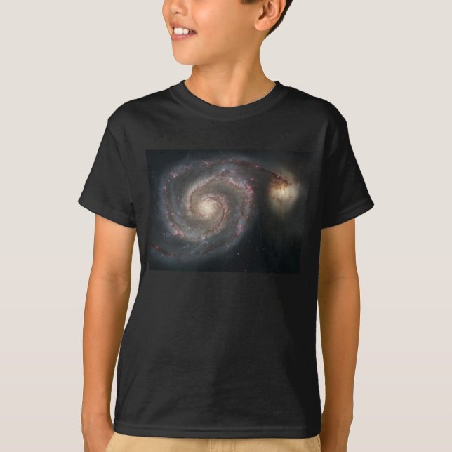 Whirlpool Galaxy M51 & Assion Space T Shirt (Framsida)