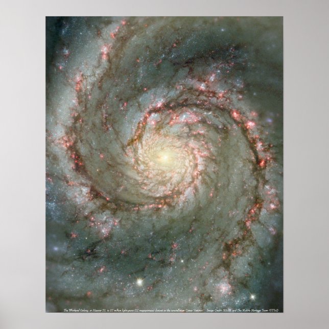 Whirlpool Galaxy Poster (Framsidan)