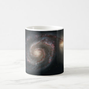 Whirlpool Galaxy (Space) (Universe) (Messier 51A) Kaffemugg