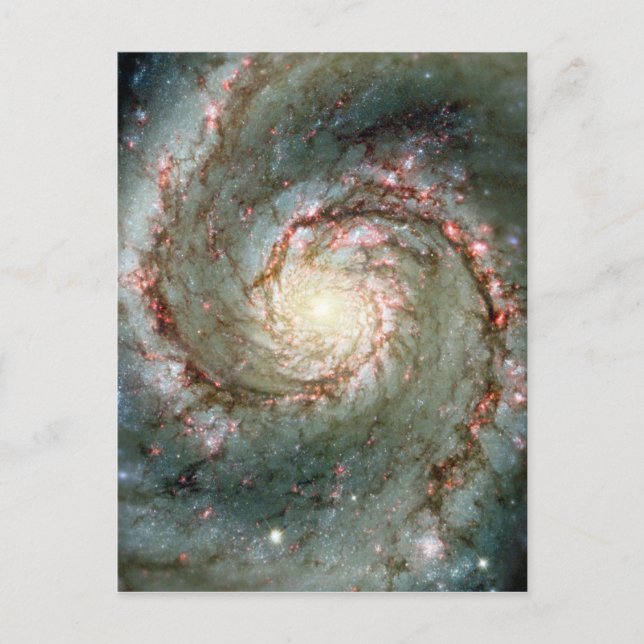 Whirlpool Gallaxy Vykort (Framsida)