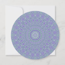 Whirlpool Mosaic Rund Inbjudan i Blå