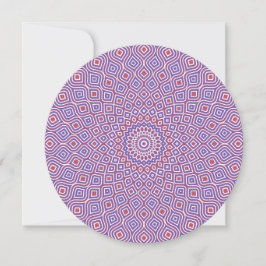 Whirlpool Mosaic Rund Inbjudan i Lila