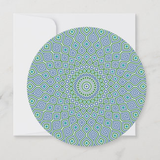 Whirlpool Mosaic Rund Inbjudan i Turkosgrön