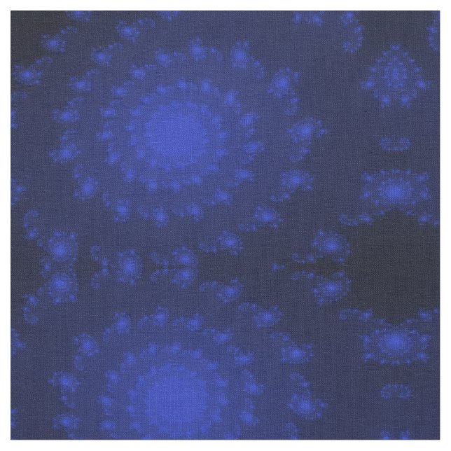 Whirlpool Ocean Djup Fractal mönstrad struktur Tyg (Närbild)