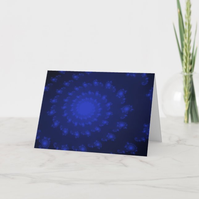 Whirlpool Ocean Djup Greeting Card Kort (Framsida)