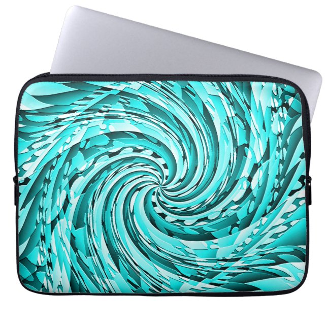 Whirlpool till havs... laptop fodral (Framsidan)