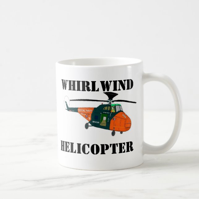 Whirlwind Helicopter. Kaffemugg (Höger)