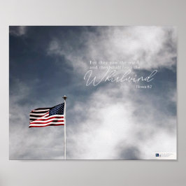 Whirlwind (Hosea 8:7) Poster