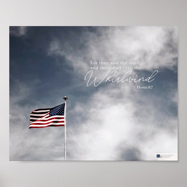 Whirlwind (Hosea 8:7) Poster (Framsidan)