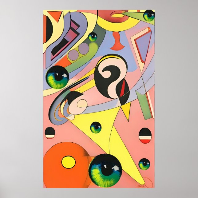 Whirlwind Ken Gage Surrealism Poster (Framsidan)