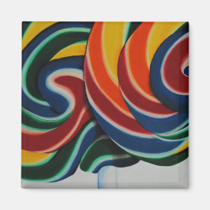 Whirly pop magnet