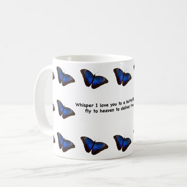 Whisarfjäril Kaffemugg (Framsida vänster)