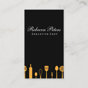 Whisk (guld) Culinary Master Kitchen Verktyg Visitkort