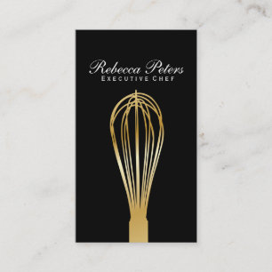 Whisk (guld) Kulturhuvudman Visitkort