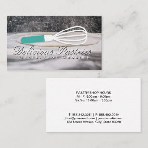 Whisk-Logotyp Falldeg Visitkort