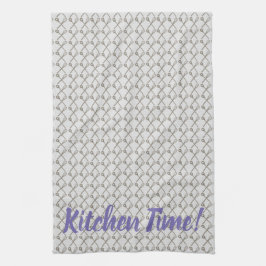 Whisk och Cooking Spoon Mönster för köksmäskor Kökshandduk